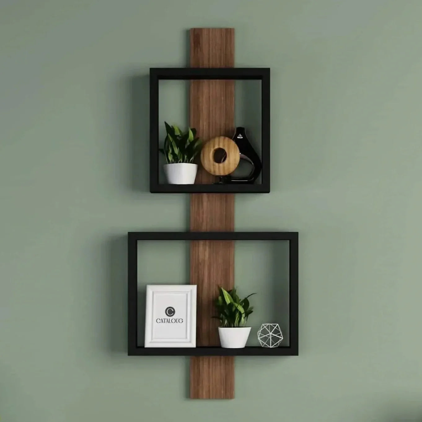 وحدة أرفف ام دي اف، 40*10*90 سم