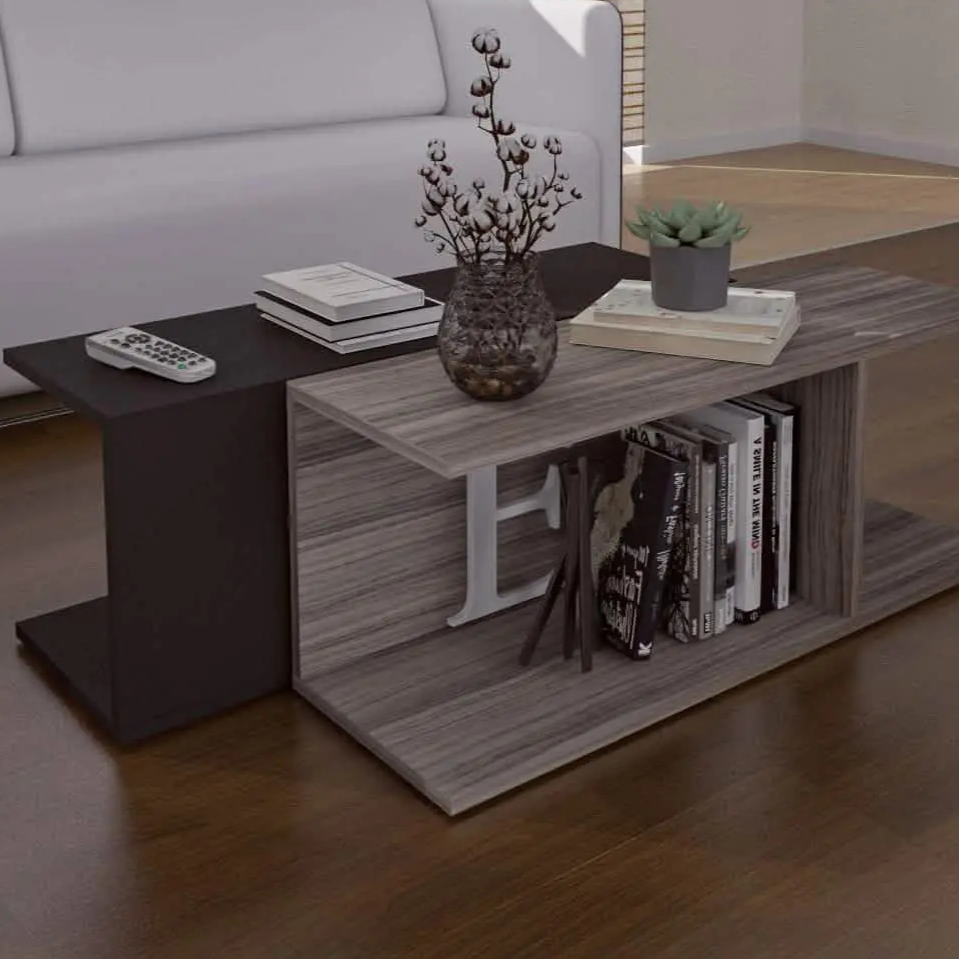 ترابيزة قهوة مزدوجة، 90*60*35 سم