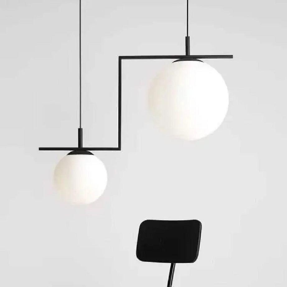 نجفة معدن و زجاج، 55*73 سم