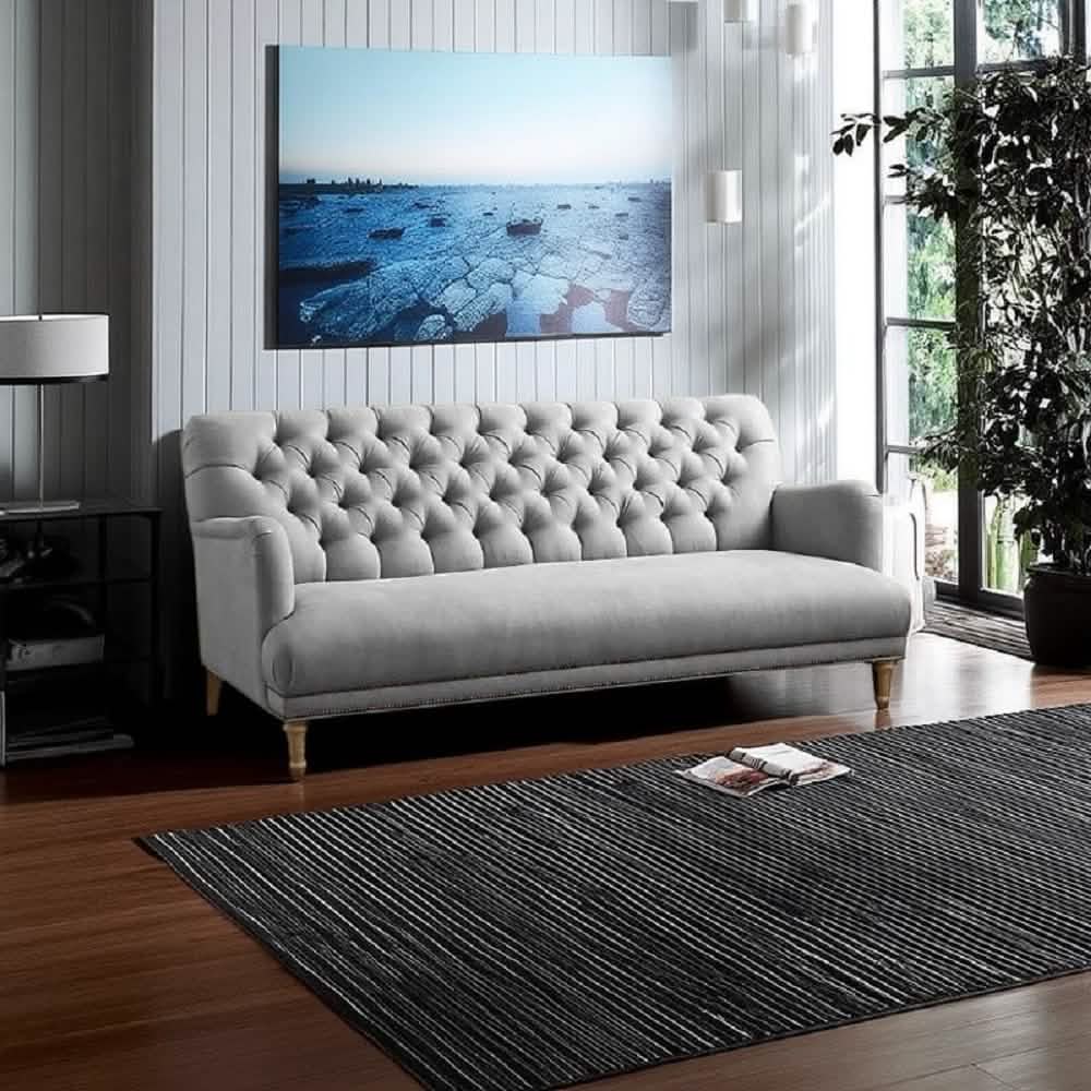 كنبة خشب زان أحمر، 200*65*80 سم