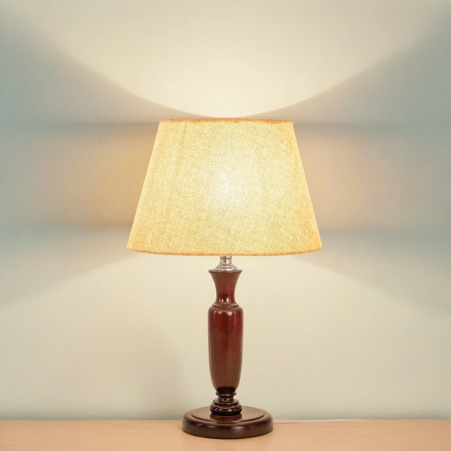 أباجورة خشب زان، 30*45 سم