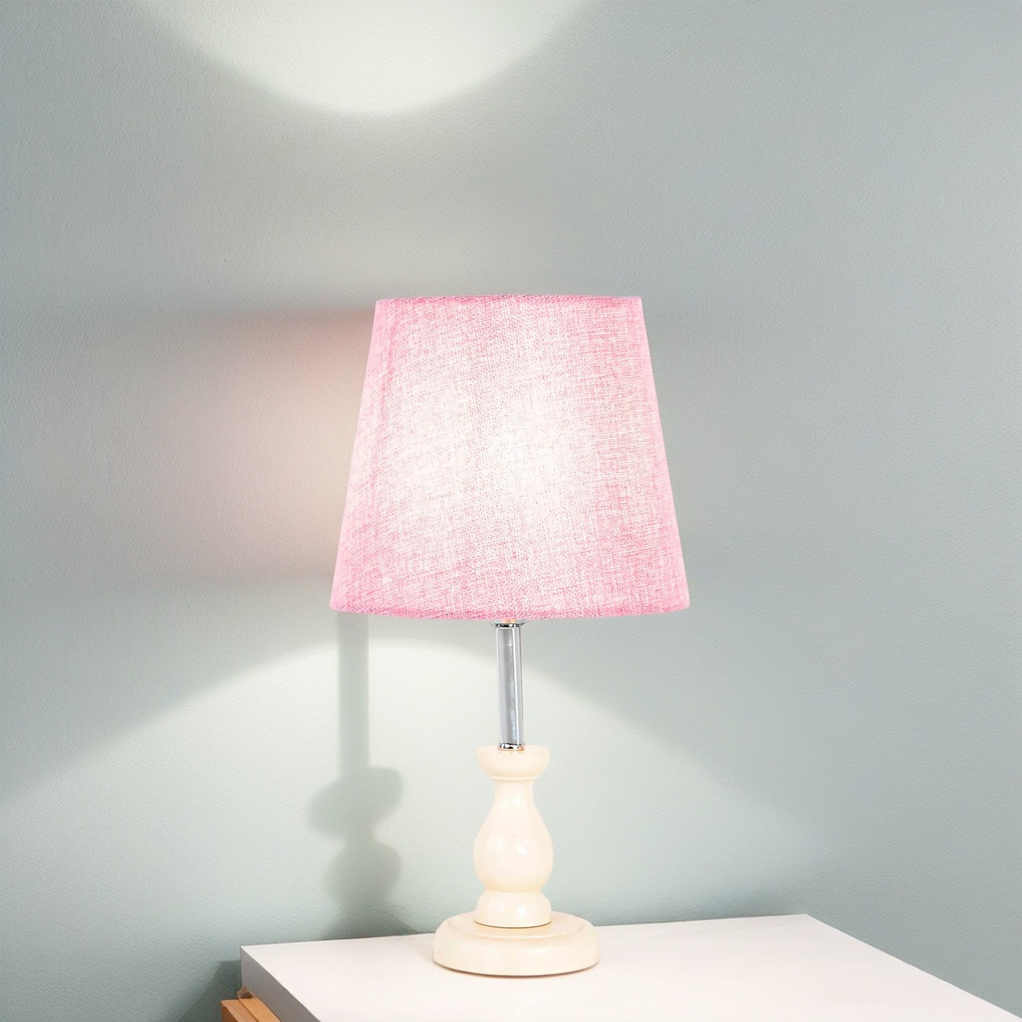 أباجورة خشب زان، 23*45 سم