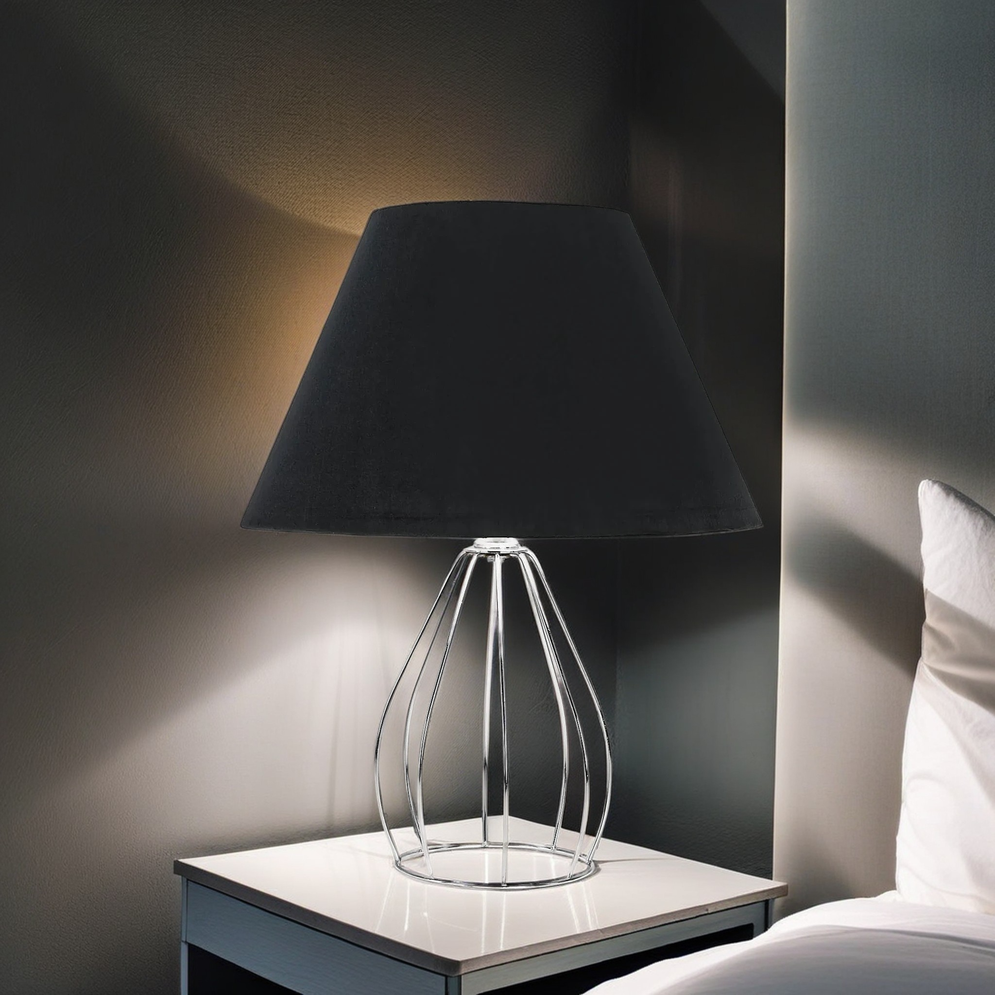 أباجورة معدن، 35*58 سم