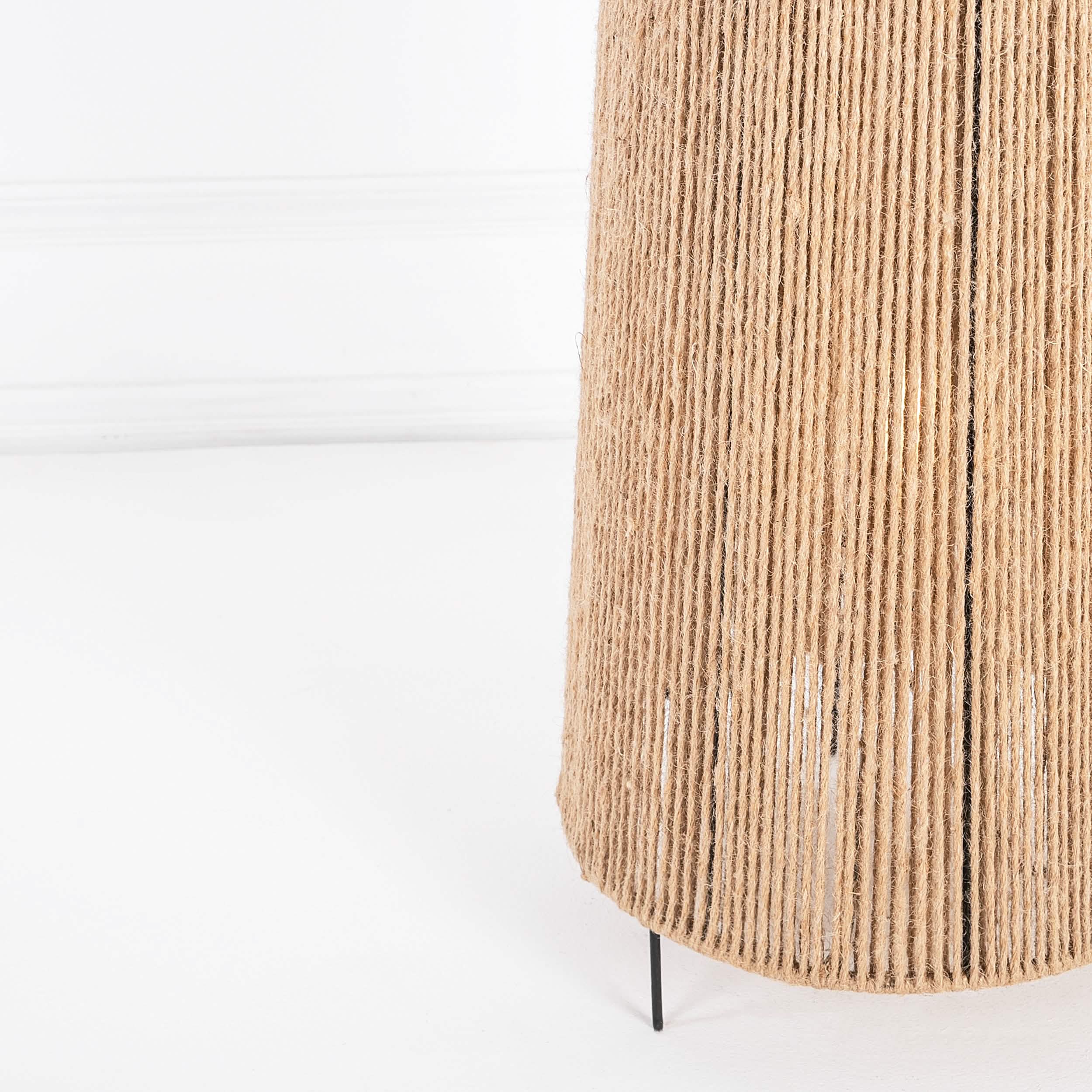 أباجورة أرضية قماش، 25*110 سم