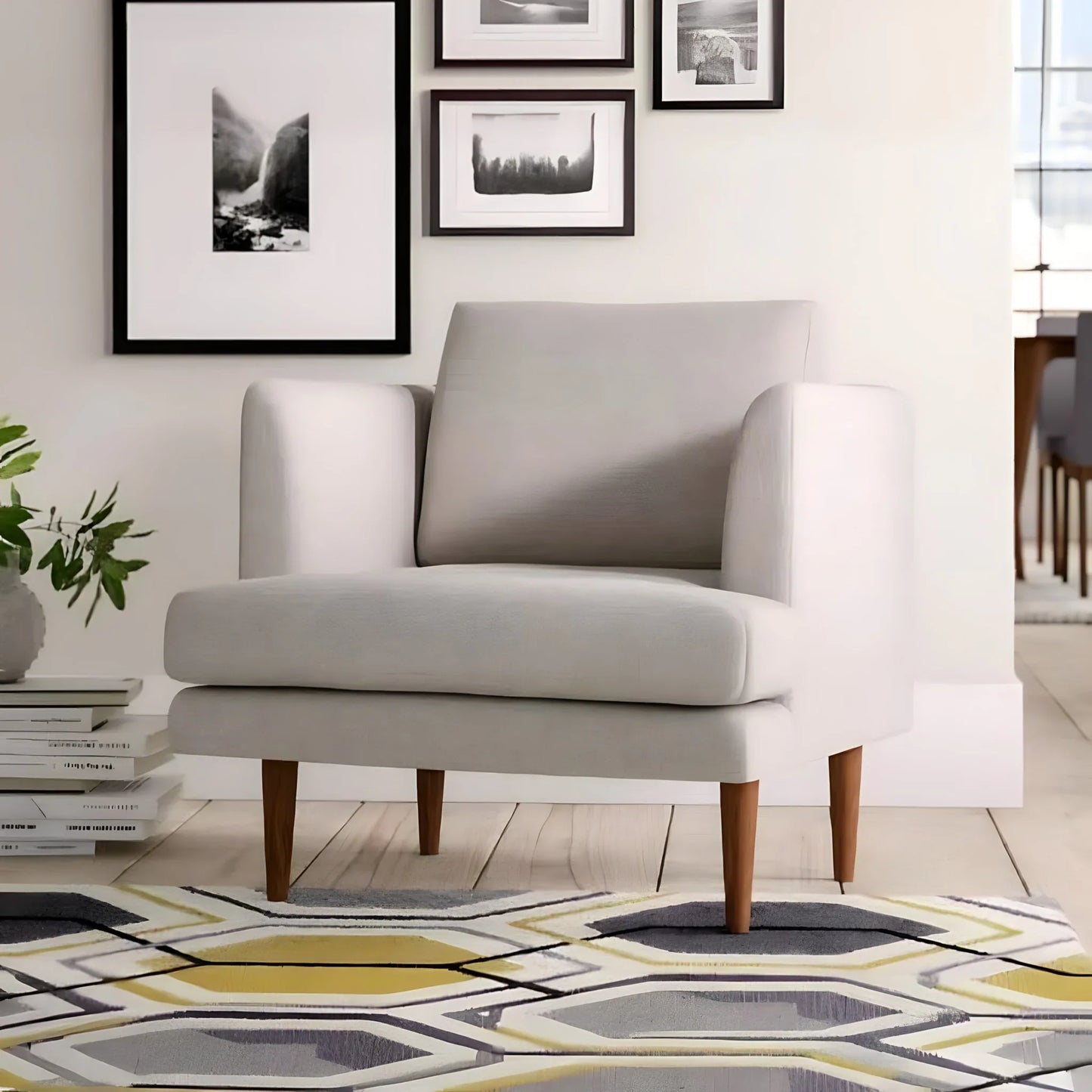 كرسي خشب زان أحمر، 80*60*70 سم