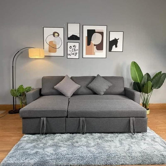 ركنة سرير خشب زان أحمر، 260*160*80 سم