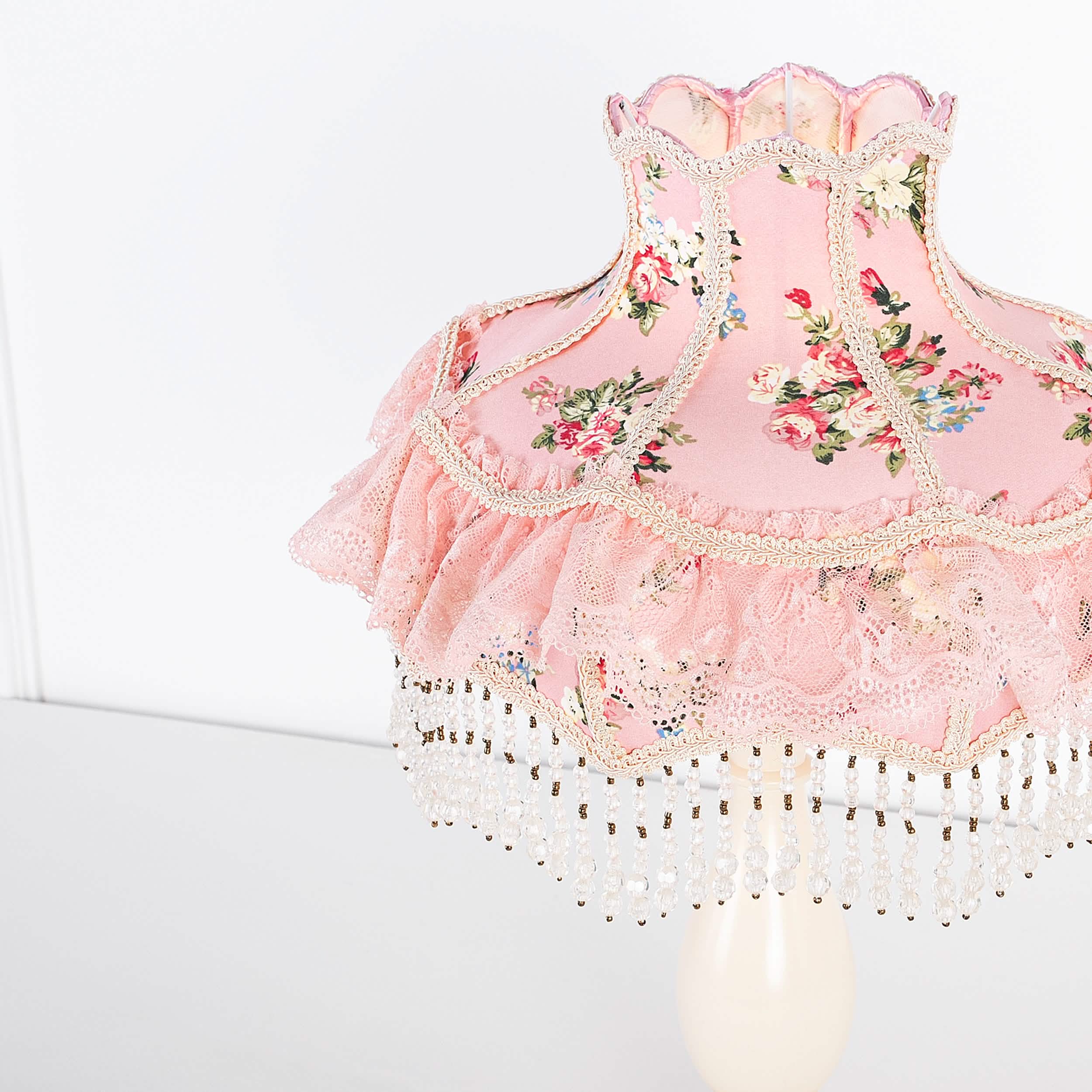 أباجورة خشب زان، 30*50 سم