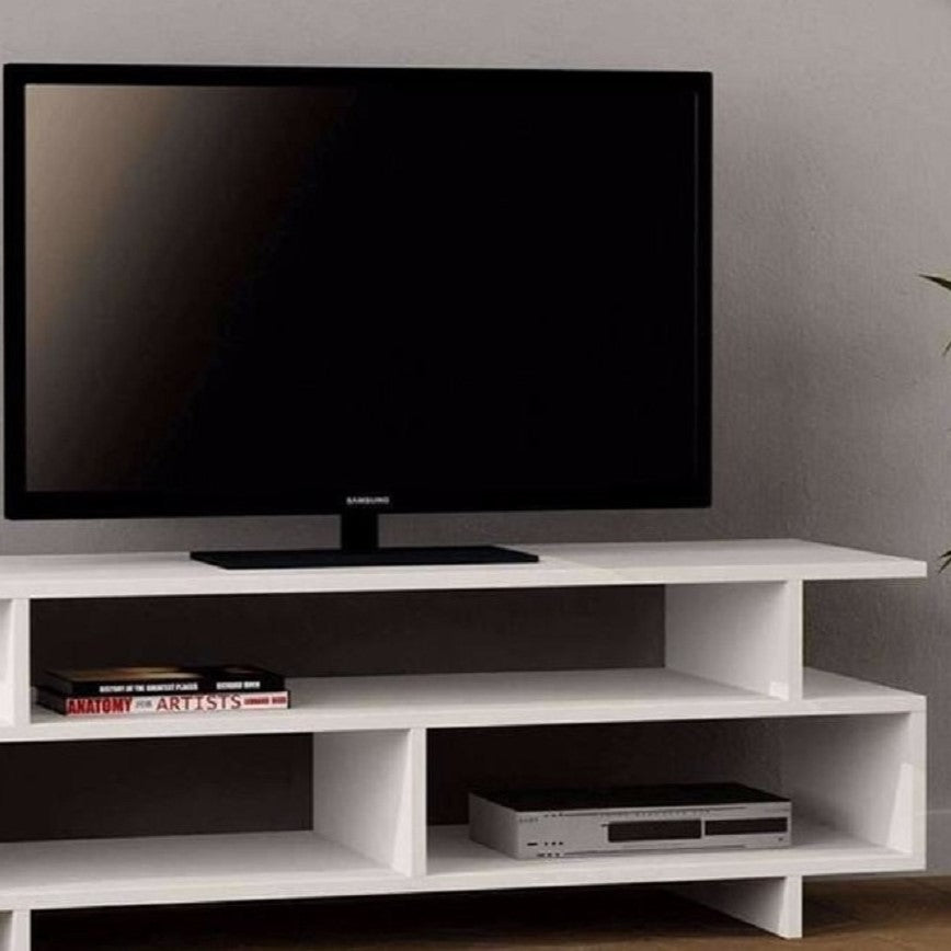 ترابيزة تليفزيون خشب ام دي اف، 120*40*45 سم