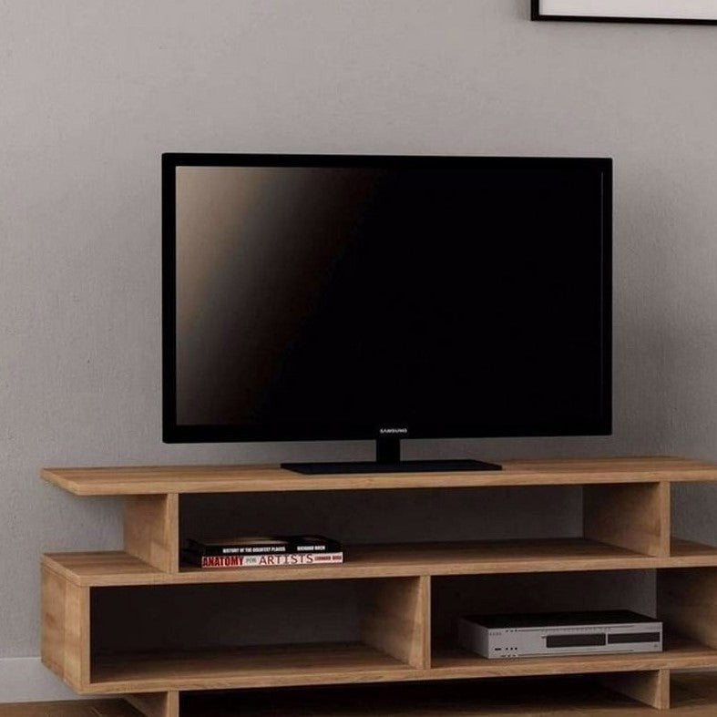 ترابيزة تليفزيون خشب ام دي اف، 120*40*45 سم