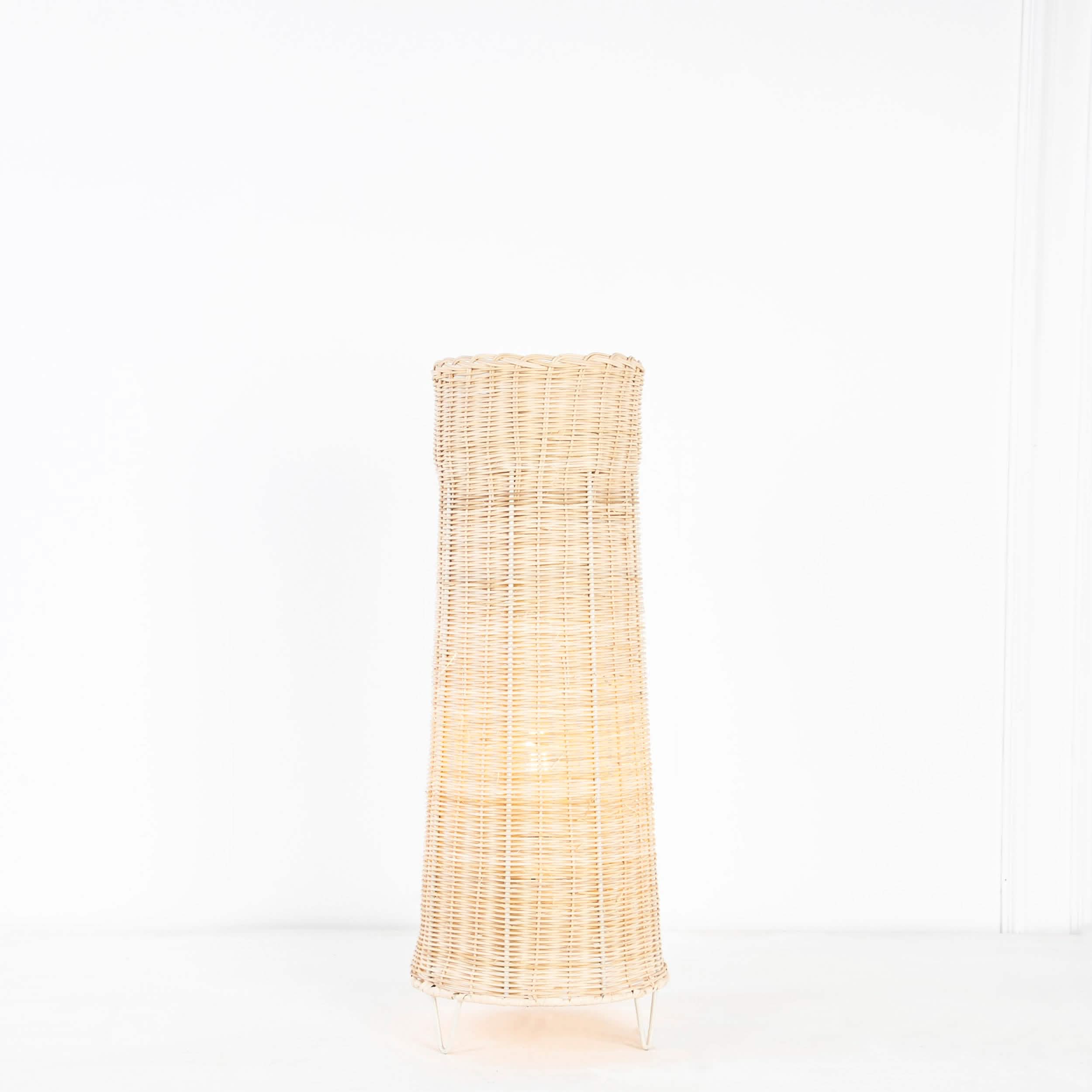 أباجورة أرضية روطان، 20*60 سم