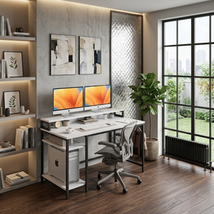مكتب معدن، 120*60*75 سم