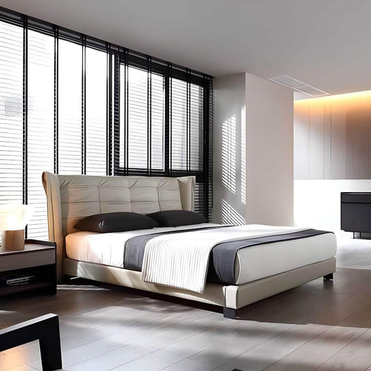 سرير خشب كونتر و موسكي متعدد المقاسات - IST34 High Style