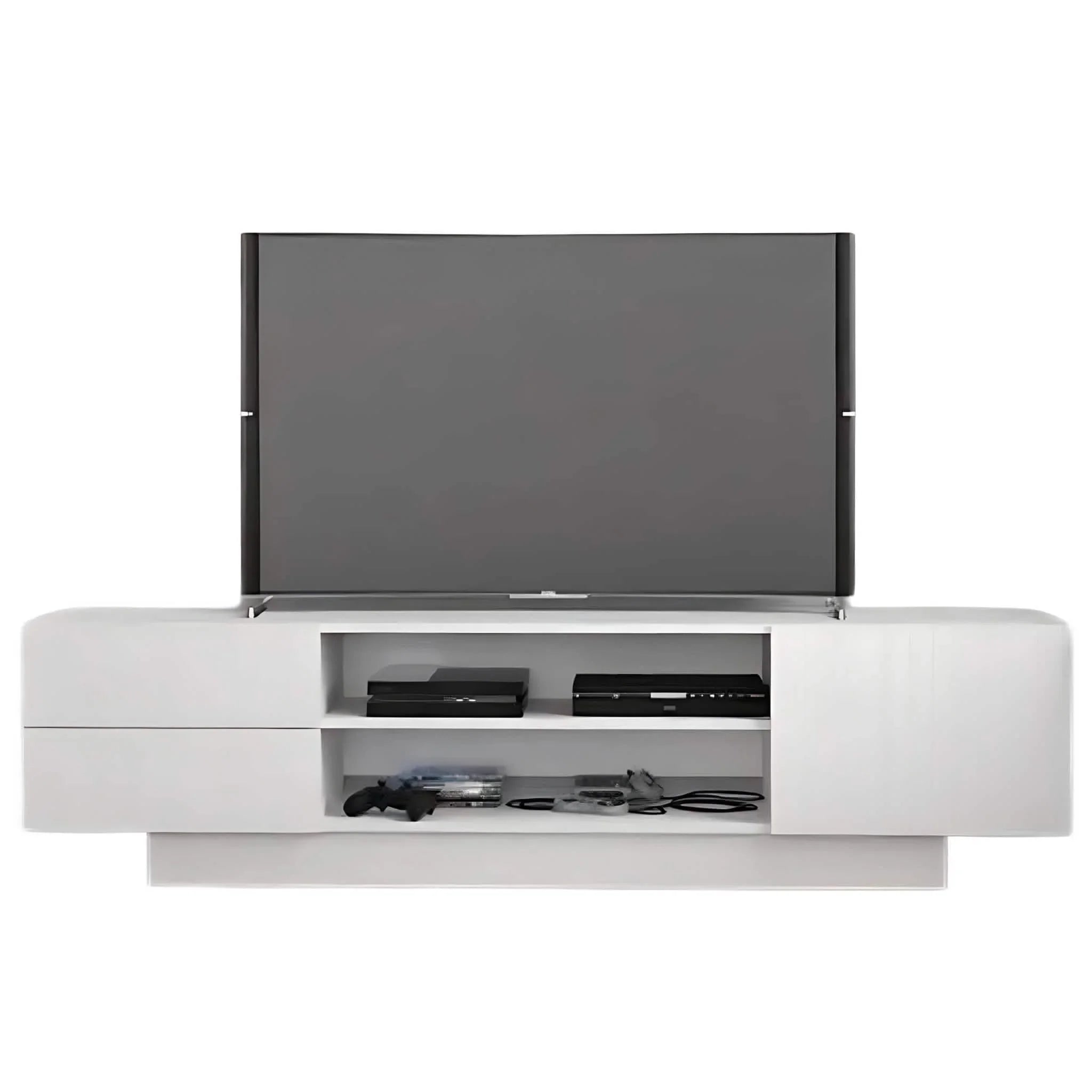 ترابيزة تليفزيون ام دي اف، 160*55*35 سم