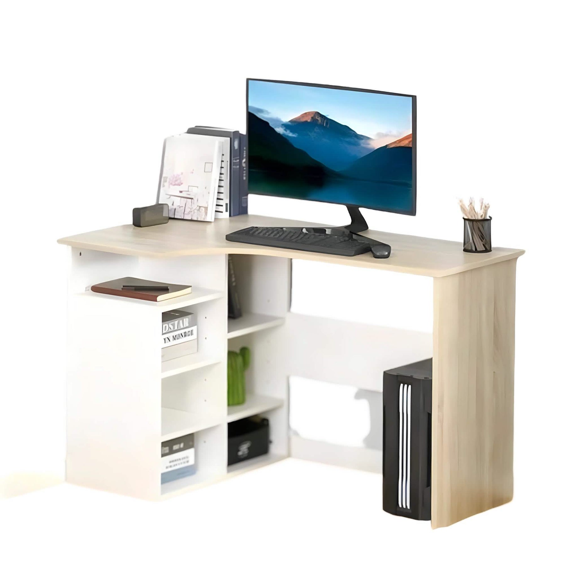 مكتب خشب ام دي اف، 120*45*75 سم