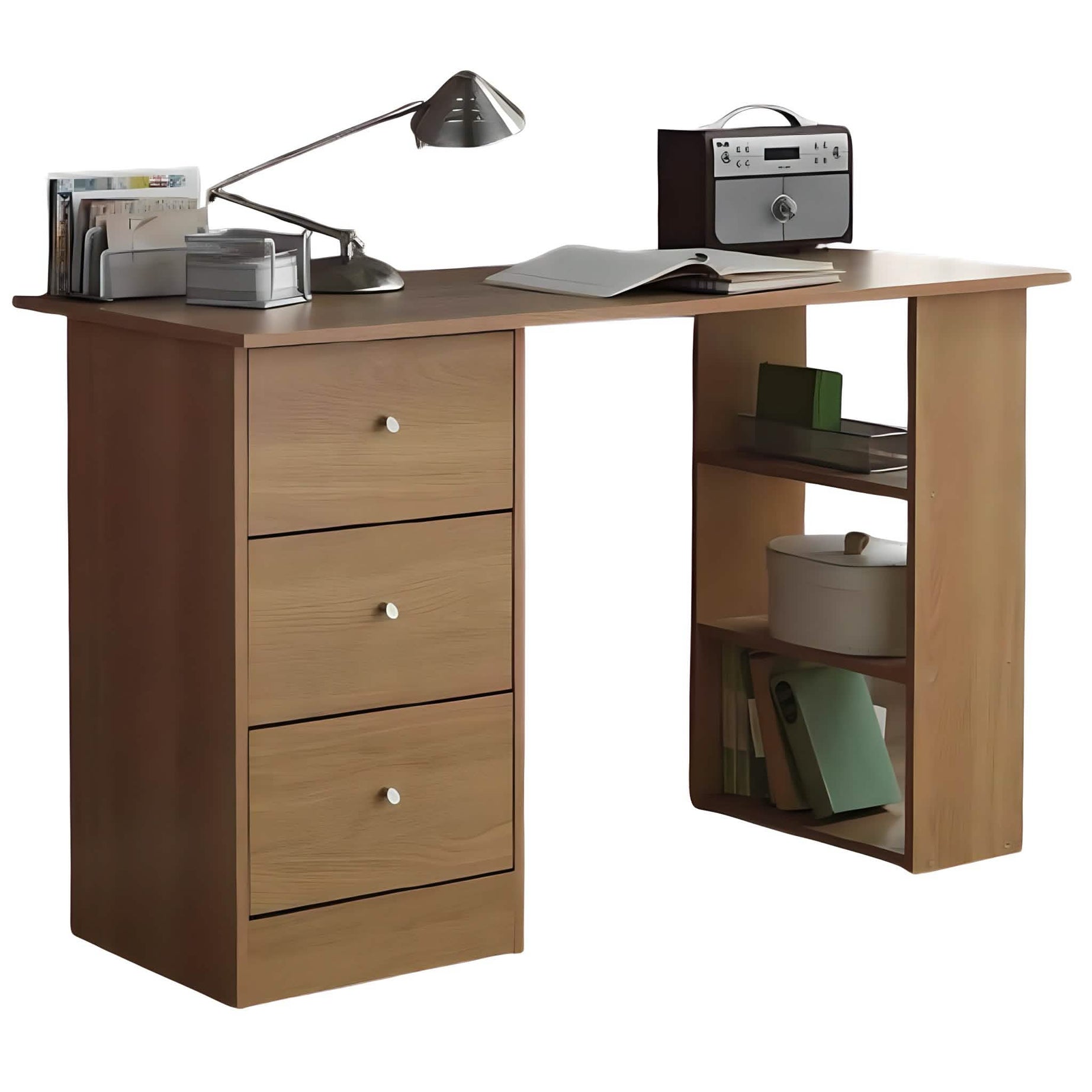 مكتب خشب ام دي اف، 120*45*75 سم