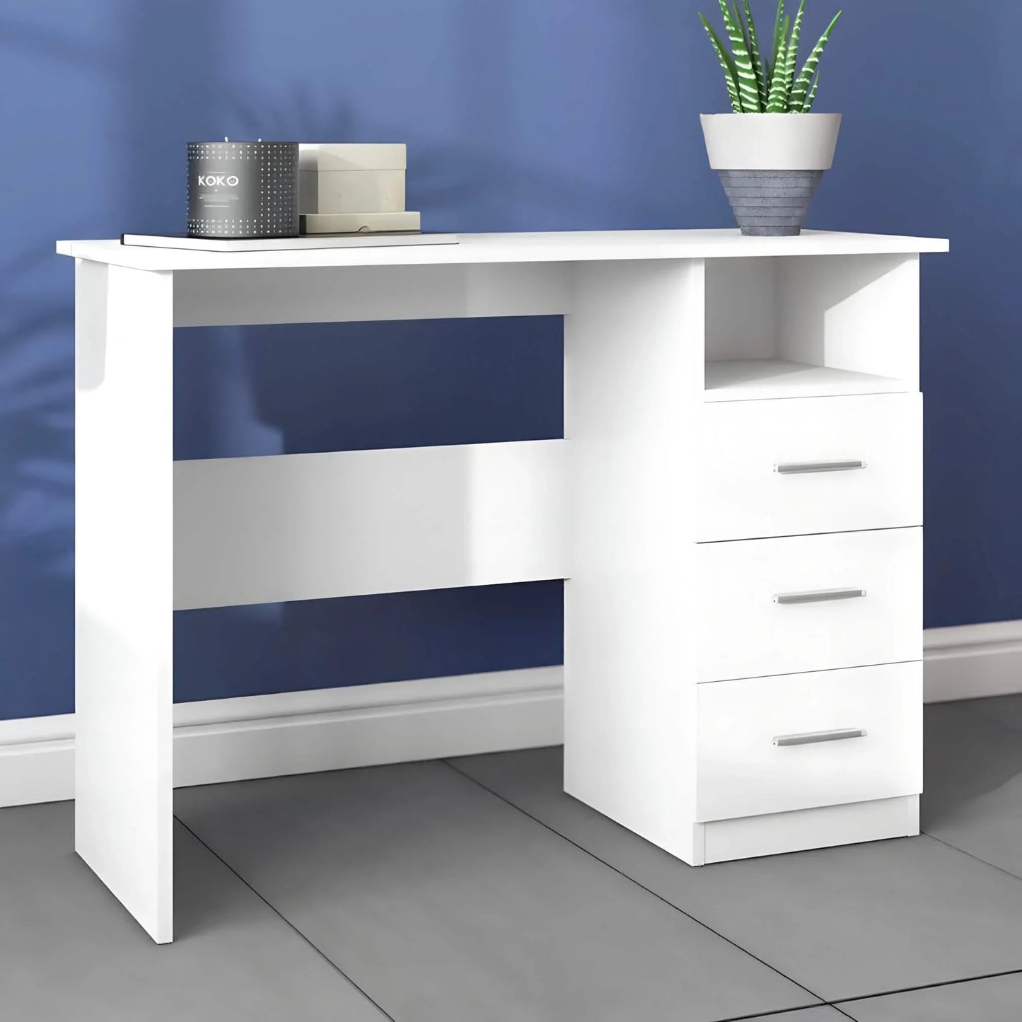 مكتب خشب ام دي اف، 120*45*75 سم