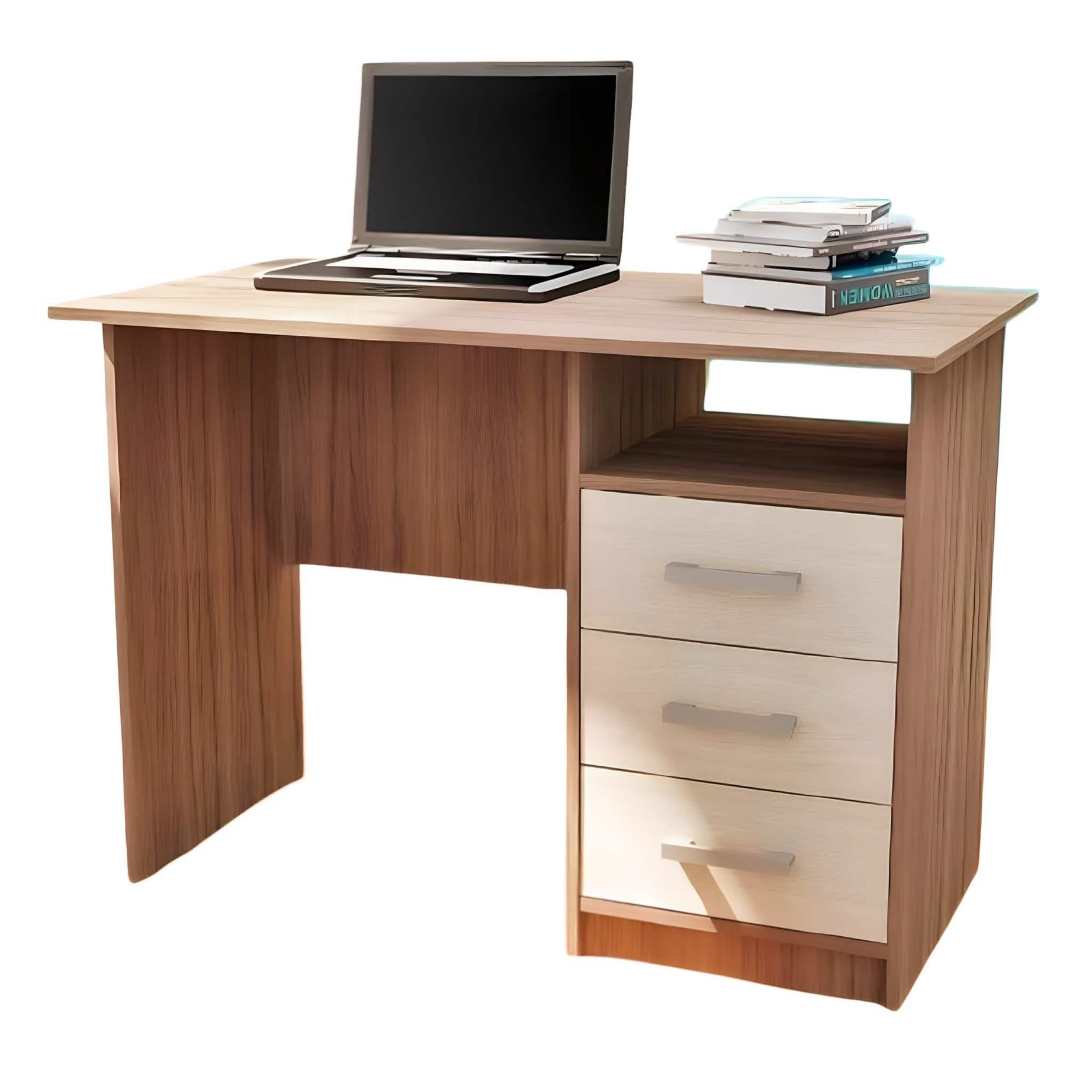 مكتب خشب ام دي اف، 120*45*75 سم