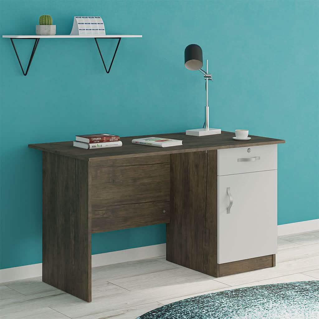 مكتب خشب ام دي اف، 120*45*75 سم