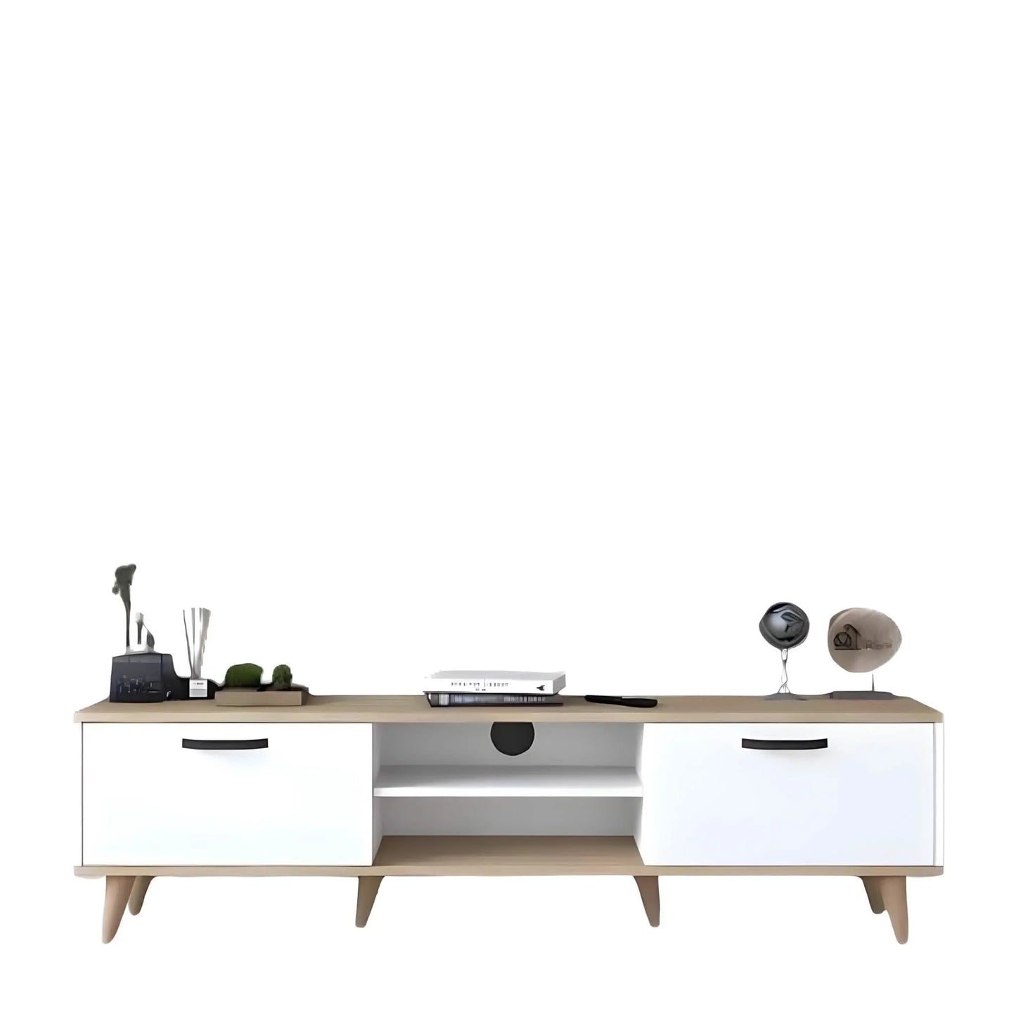 ترابيزة تليفزيون ام دي اف، 160*55*35 سم