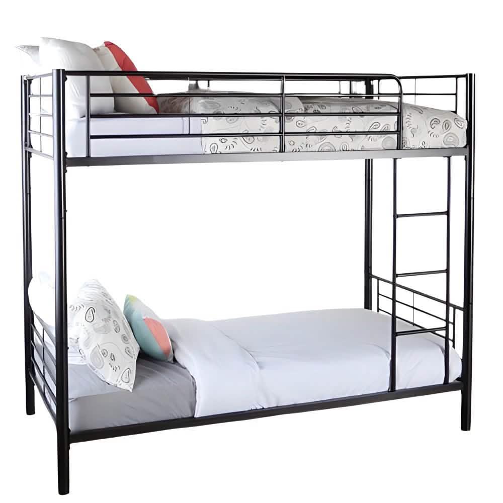 سرير دورين معدن أسود 120*200*200 سم - RON268 Royal Iron