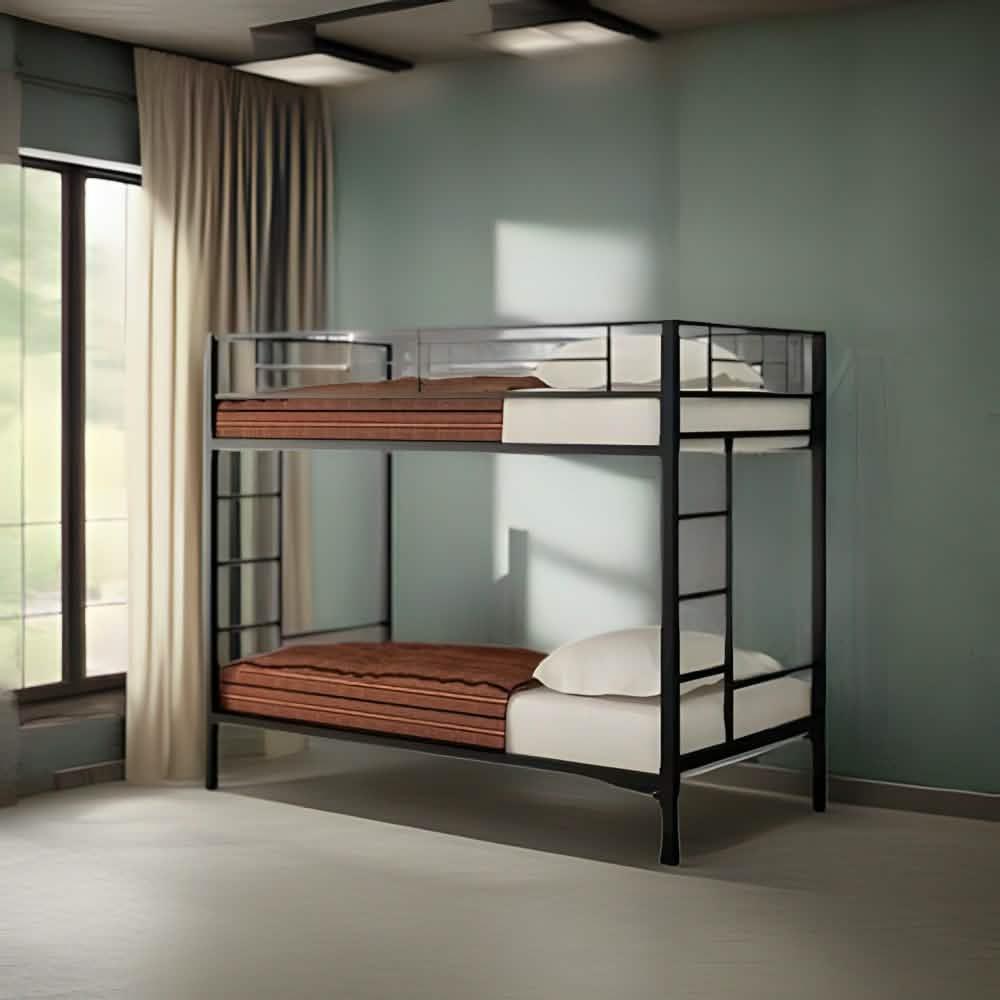 سرير دورين معدن أسود 120*200*200 سم - RON269 Royal Iron