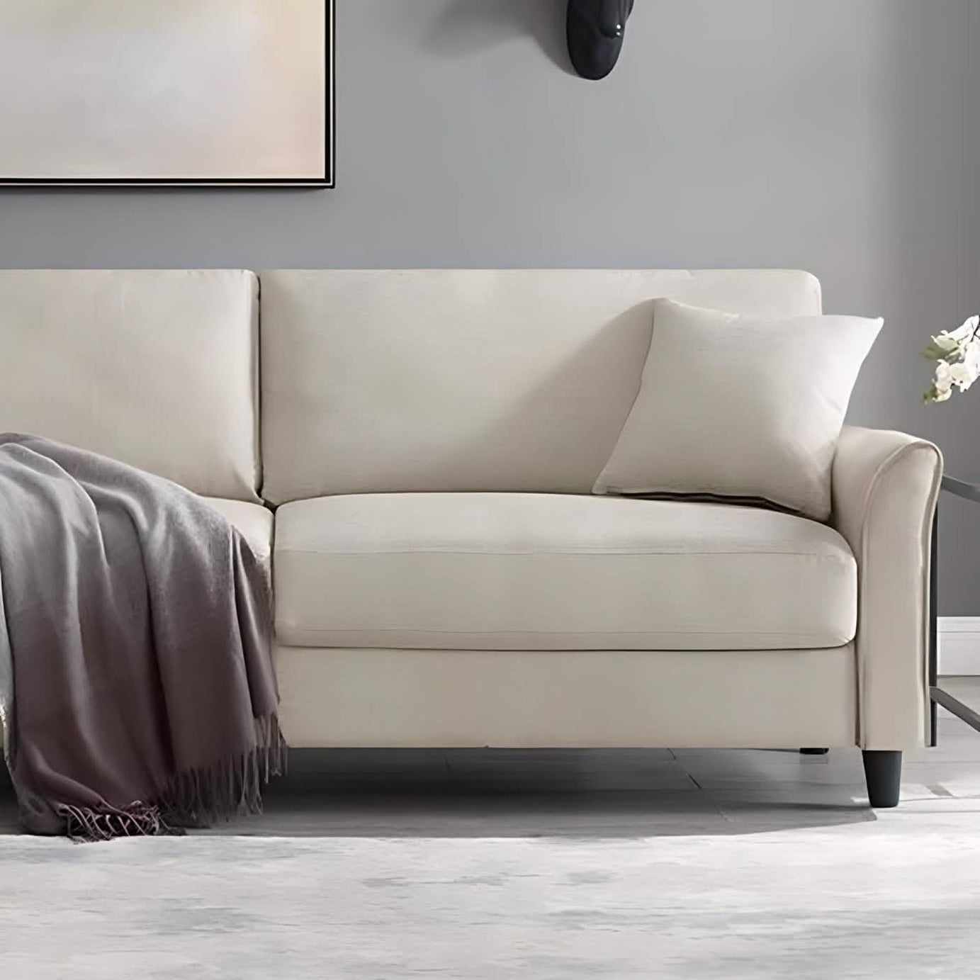 كنبة خشب زان، 160*80*75 سم