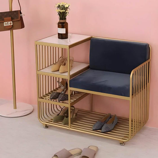 بانكيت معدن مع جزامة 100*50*90 سم - RON108 Royal Iron