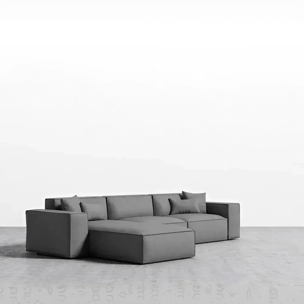 ركنة خشب زان، 280*180*75 سم