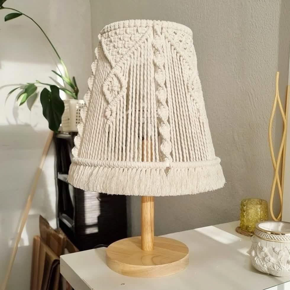 أباجورة خشب، 25*40 سم