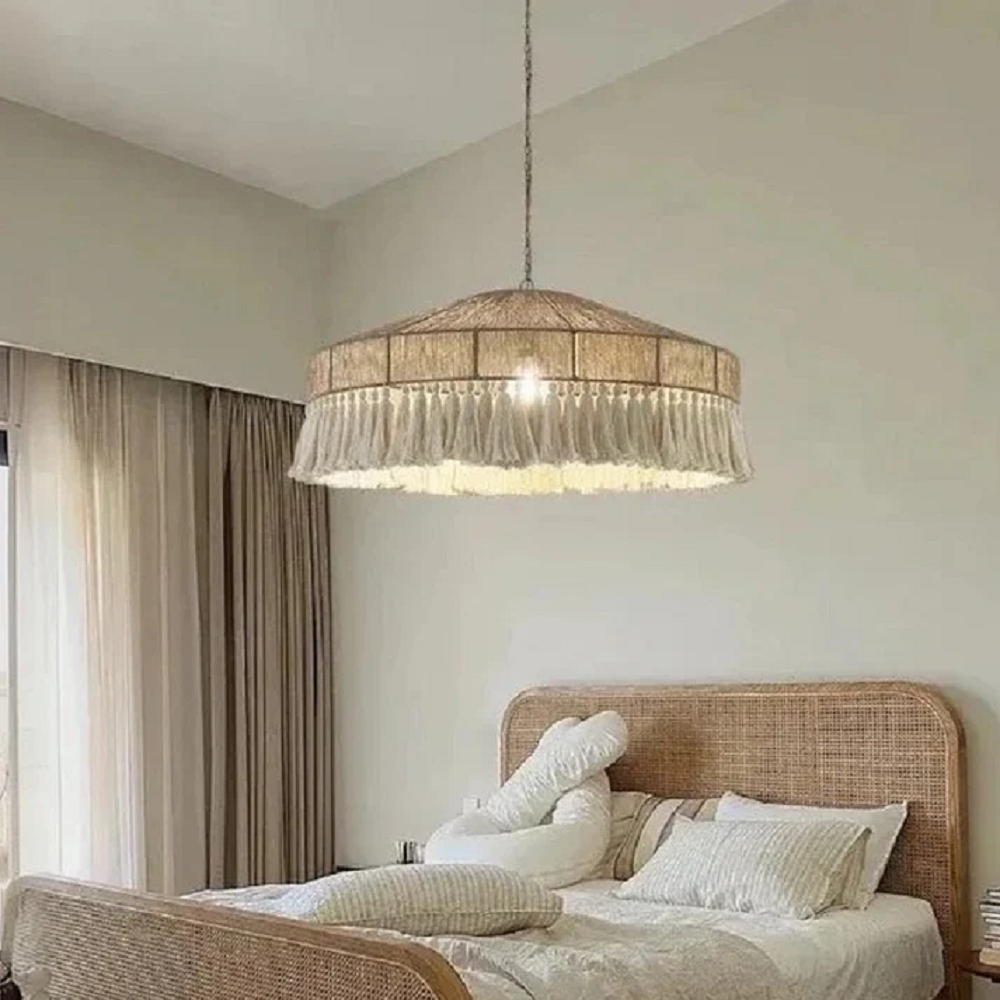 نجفة خيوط خيش، 40*30 سم