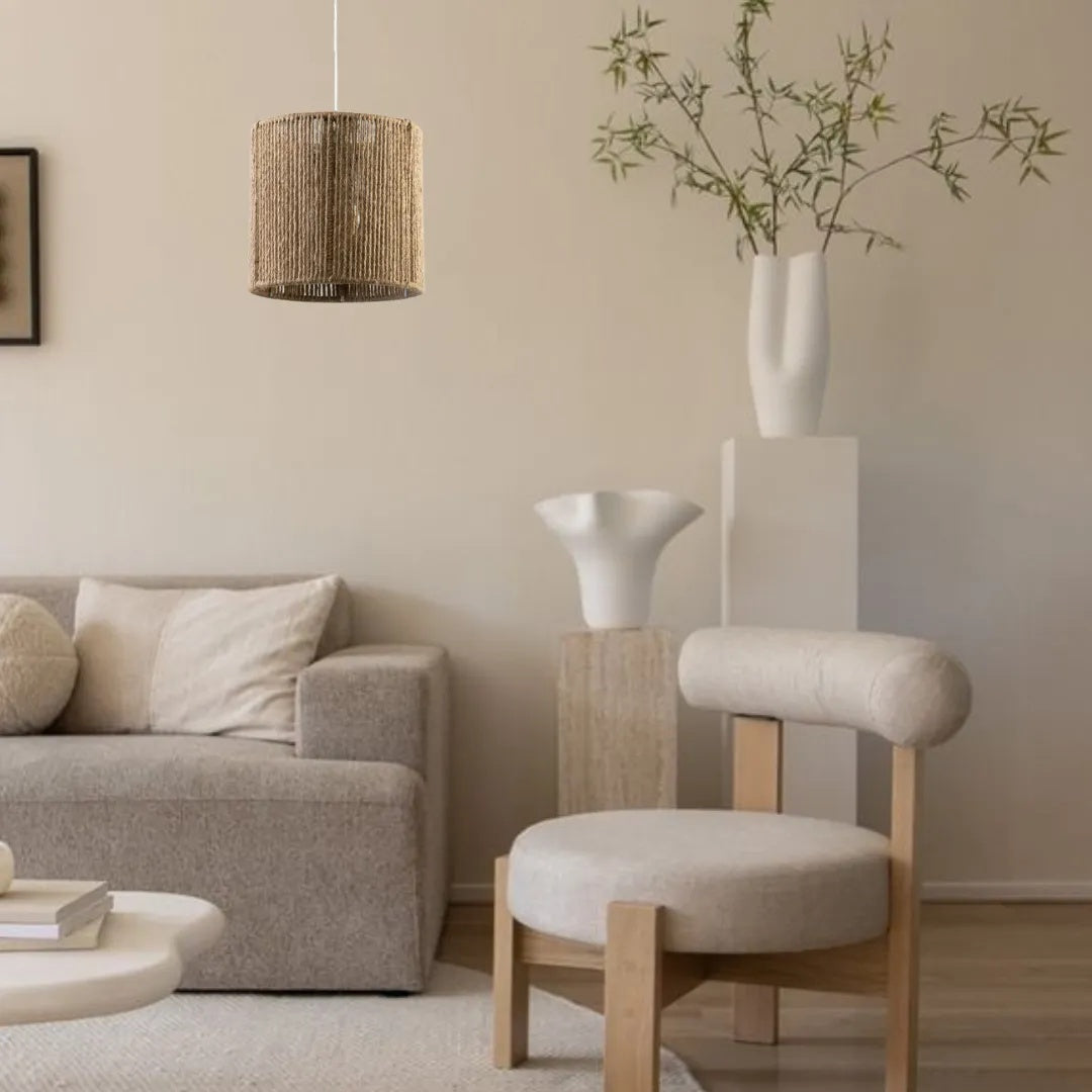 نجفة خيوط خيش، 20*20 سم