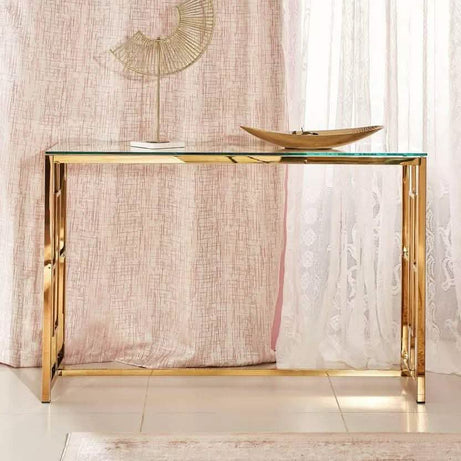 تسوق الأن من هومكس  كونسول حديث بسطح زجاج - CH150 بأفضل سعر وأفضل جودة 