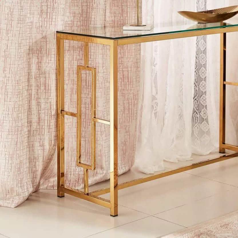 تسوق الأن من هومكس  كونسول حديث بسطح زجاج - CH150 بأفضل سعر وأفضل جودة 