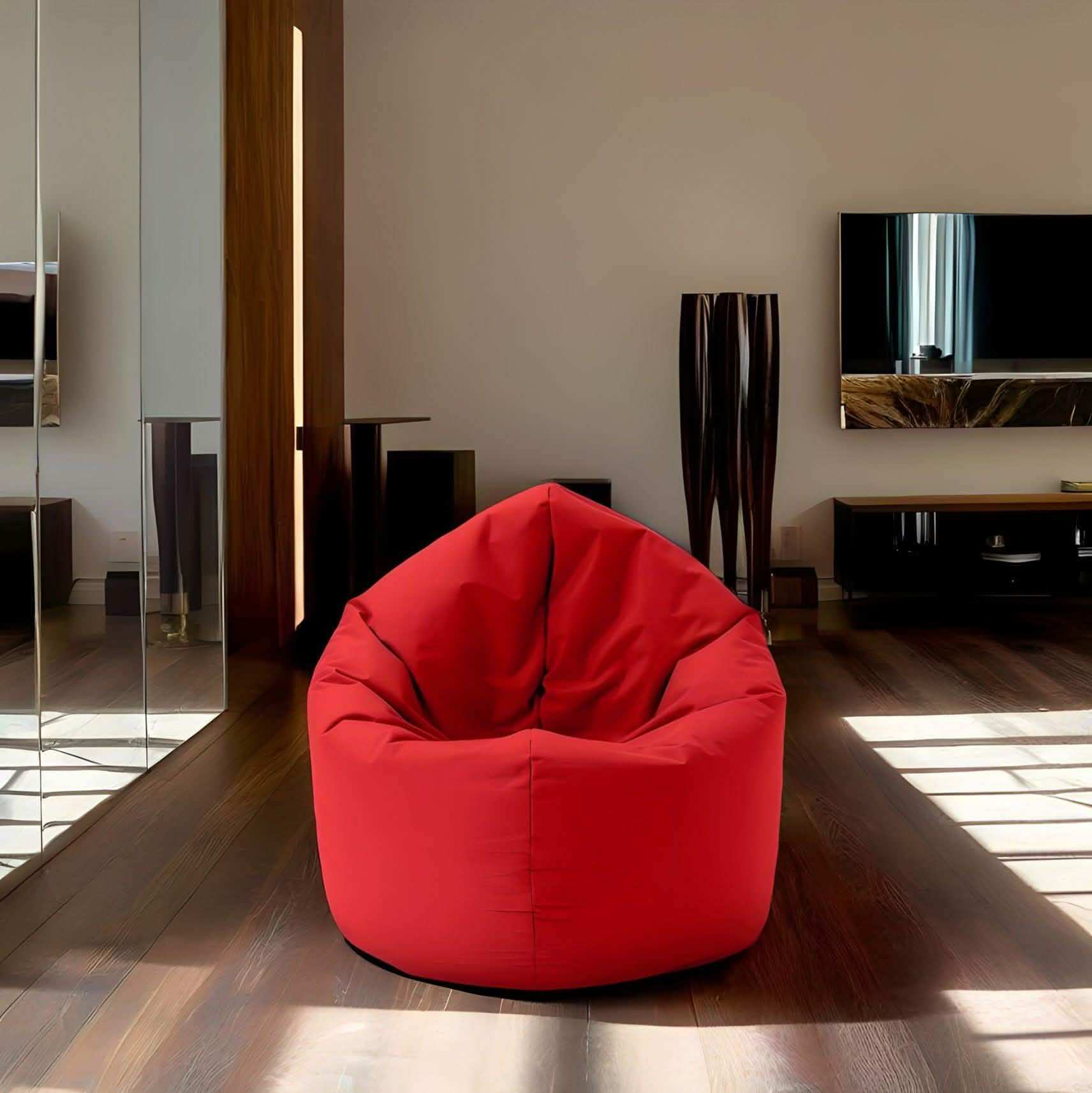 بين باج وتر بروف، 50*60*80 سم - أحمر