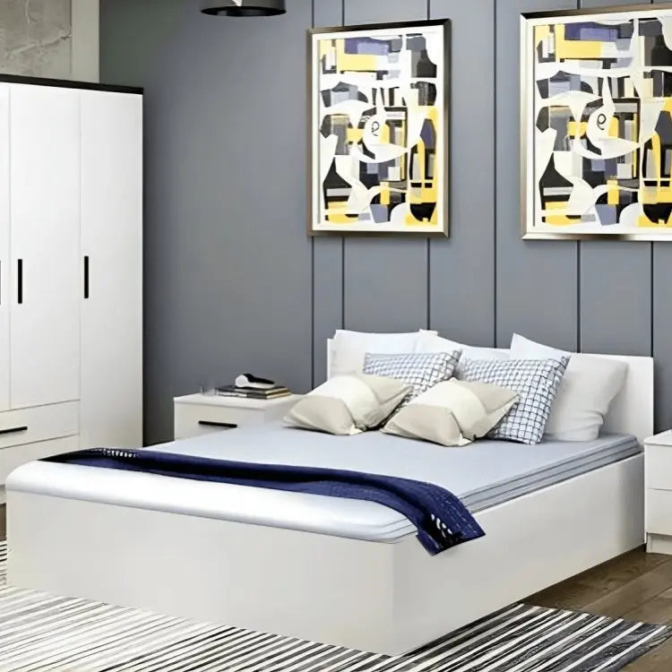 غرفة نوم، خشب ام دي اف - 3 قطع