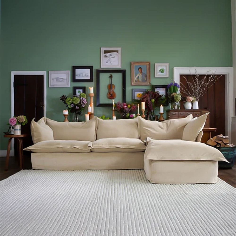 ركنة خشب زان، 275*180*80 سم