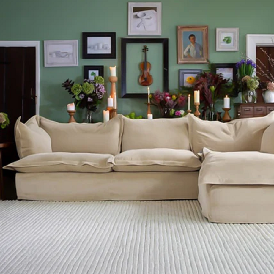 ركنة خشب زان، 275*180*80 سم