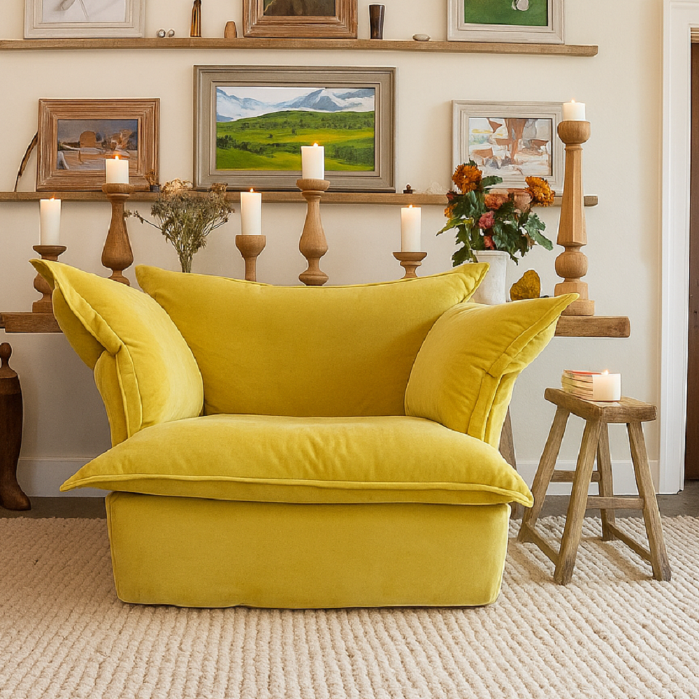 كرسي خشب زان، 100*80*80 سم