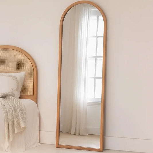 مرايا ستاند بإطار خشب ام دي اف، 55*2*165 سم