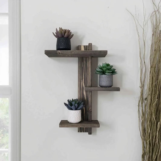 وحدة أرفف خشب موسكي، 40*12.5*70 سم