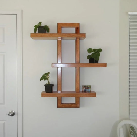 وحدة أرفف خشب موسكي، 50*15*100 سم