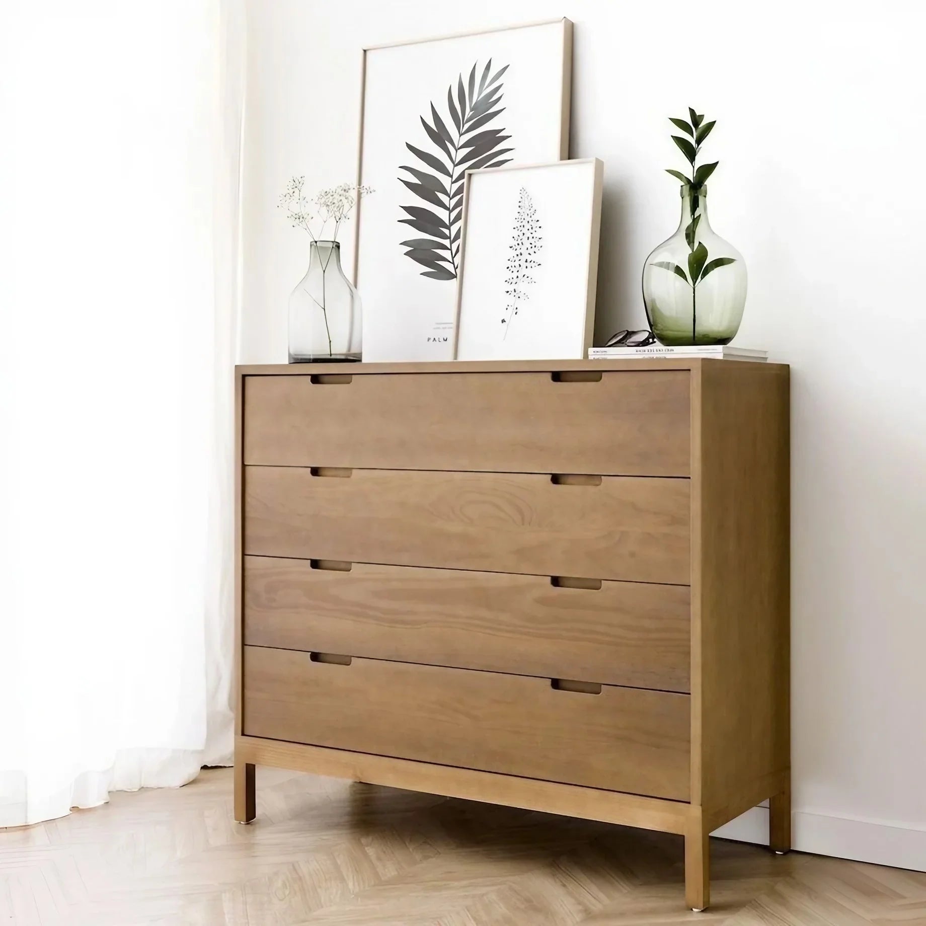 وحدة أدراج خشب كونتر وموسكي، 100*35*90 سم