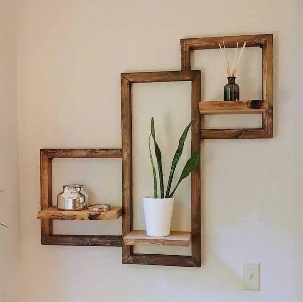 وحدة أرفف خشب موسكي، 40*12.5*40 سم