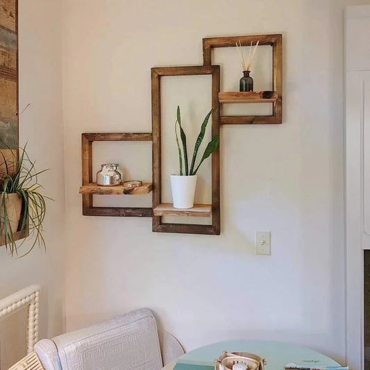 وحدة أرفف خشب موسكي، 40*12.5*40 سم