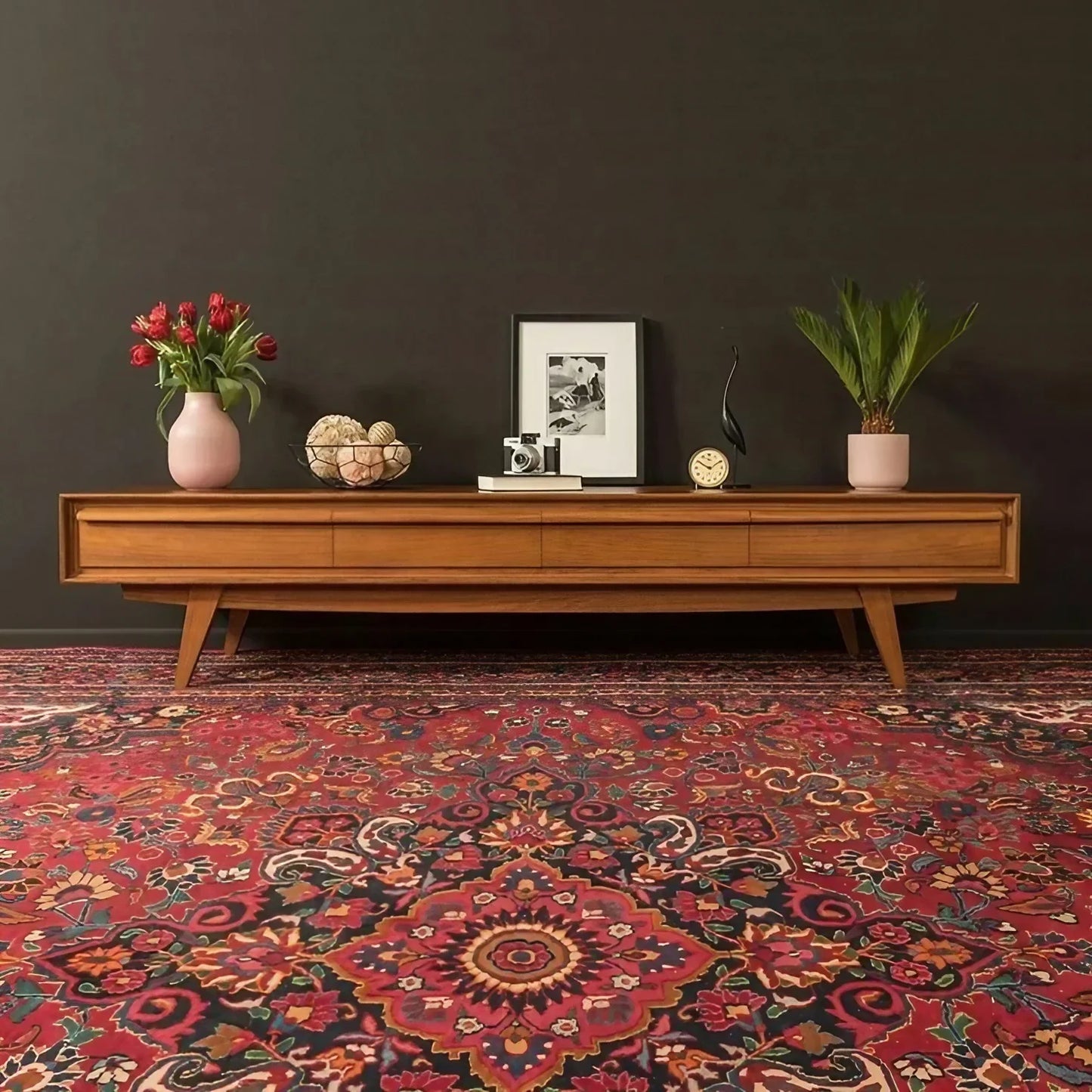 ترابيزة تليفزيون خشب كونتر، 180*40*50 سم