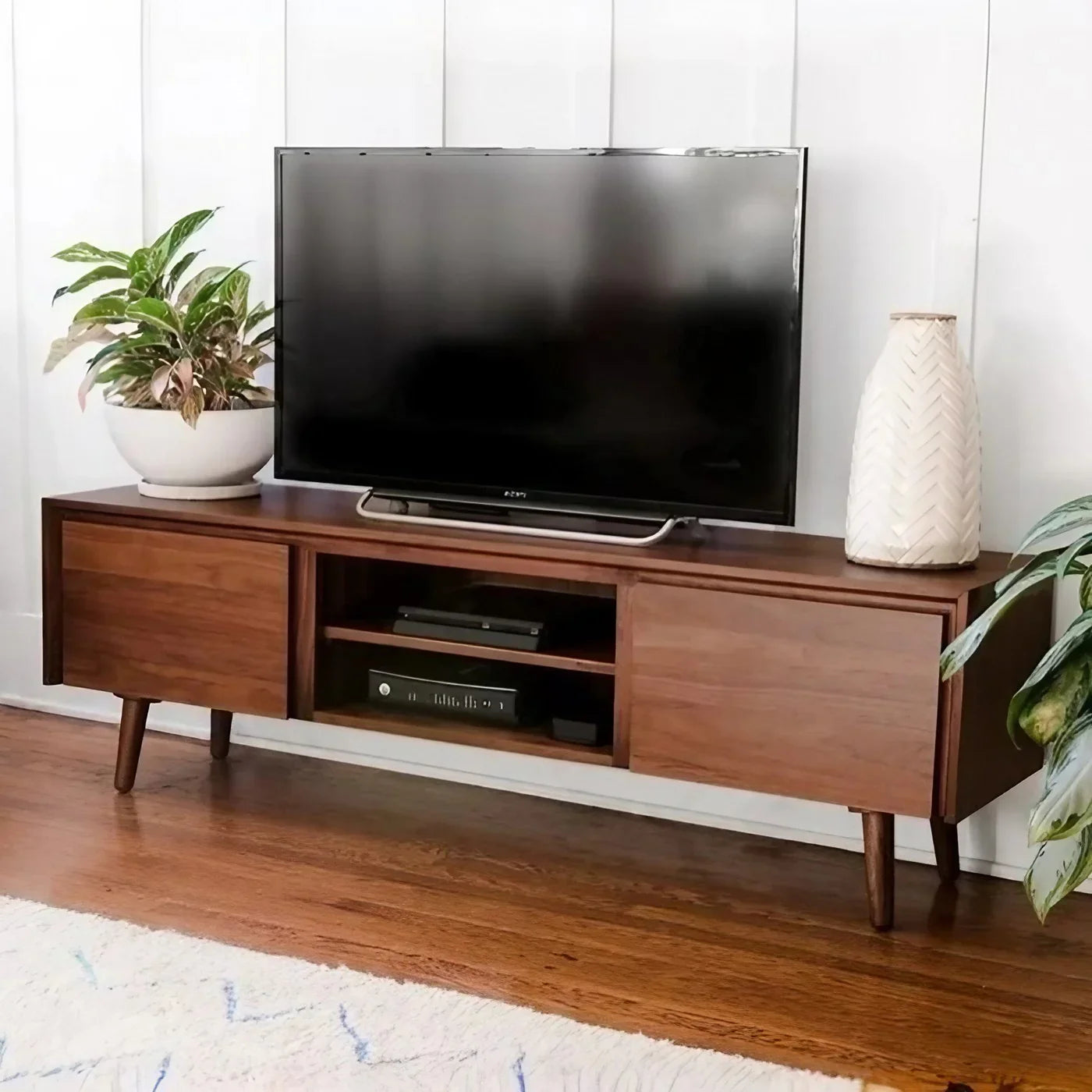 ترابيزة تليفزيون خشب كونتر، 150*40*50 سم