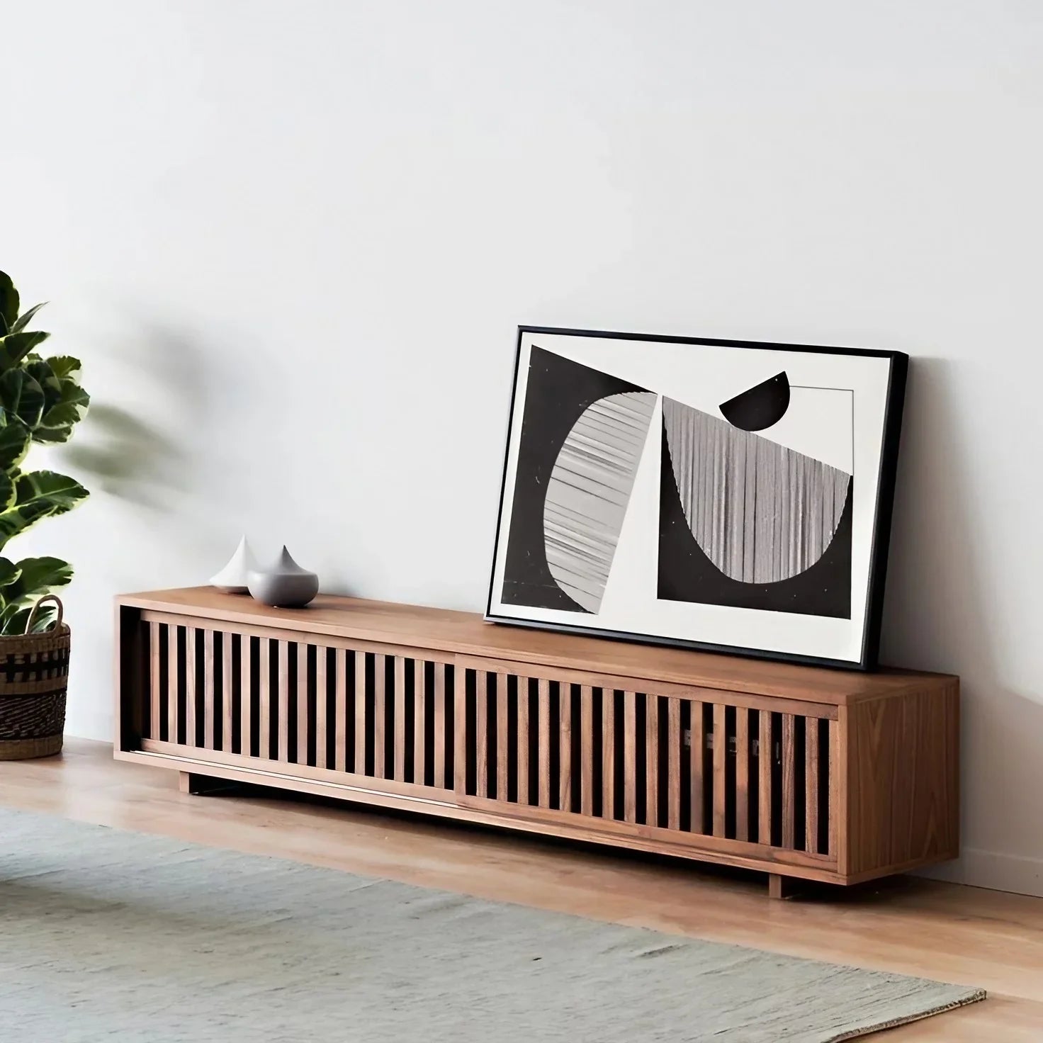 ترابيزة تليفزيون خشب كونتر، 140*40*50 سم