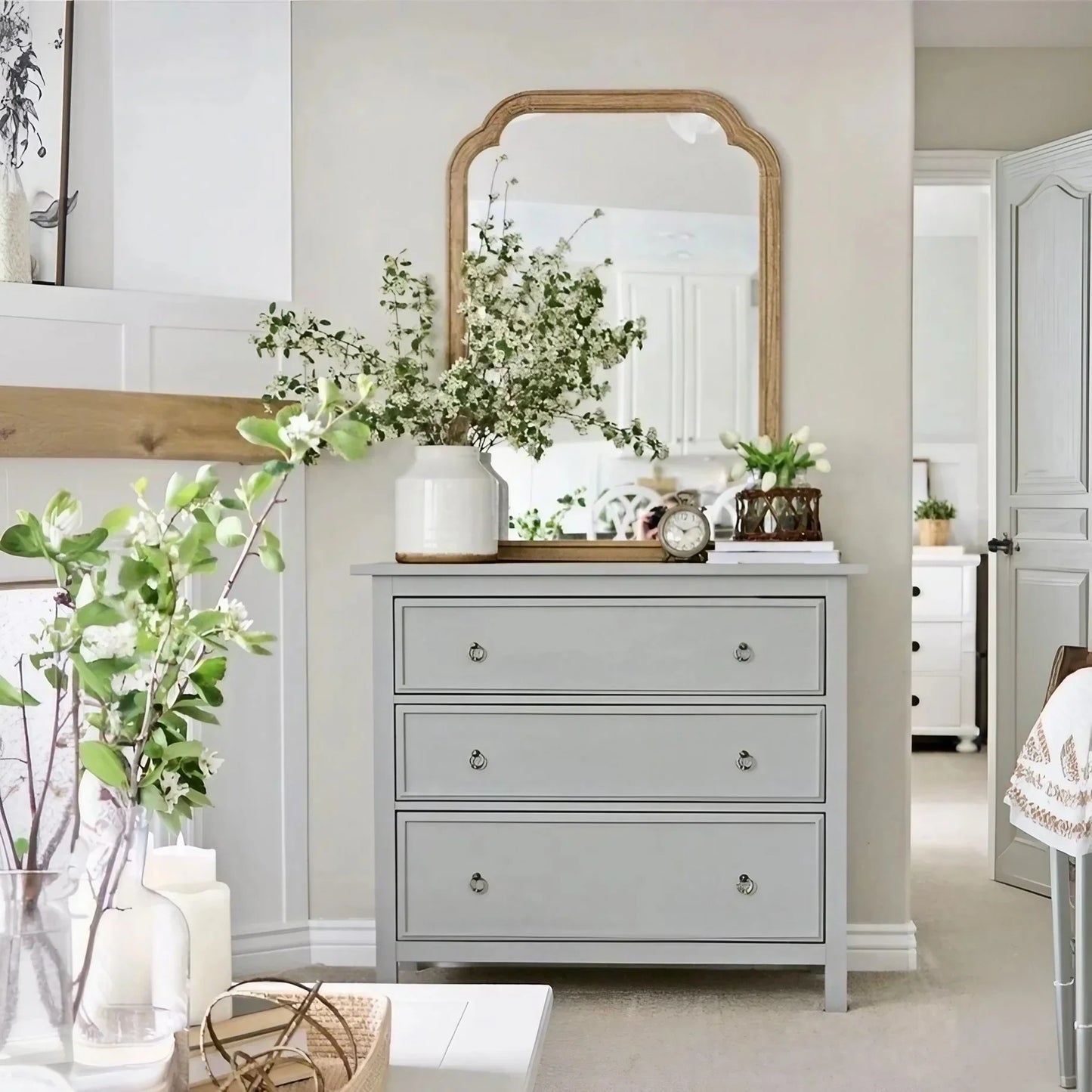 وحدة أدراج خشب كونتر و موسكي، 70*35*80 سم