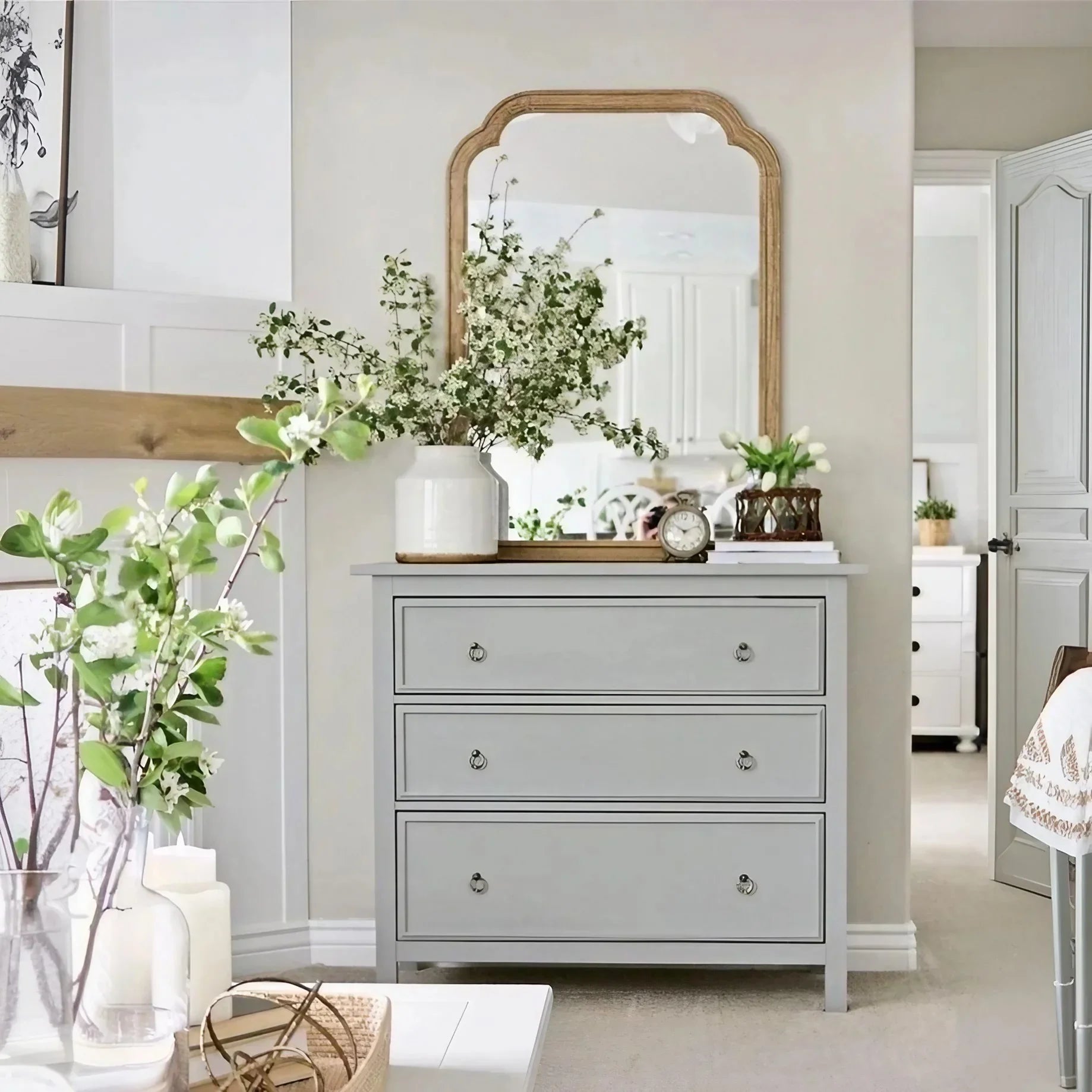 وحدة أدراج خشب كونتر و موسكي، 70*35*80 سم