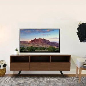 ترابيزة تليفزيون خشب كونتر، 150*40*55 سم